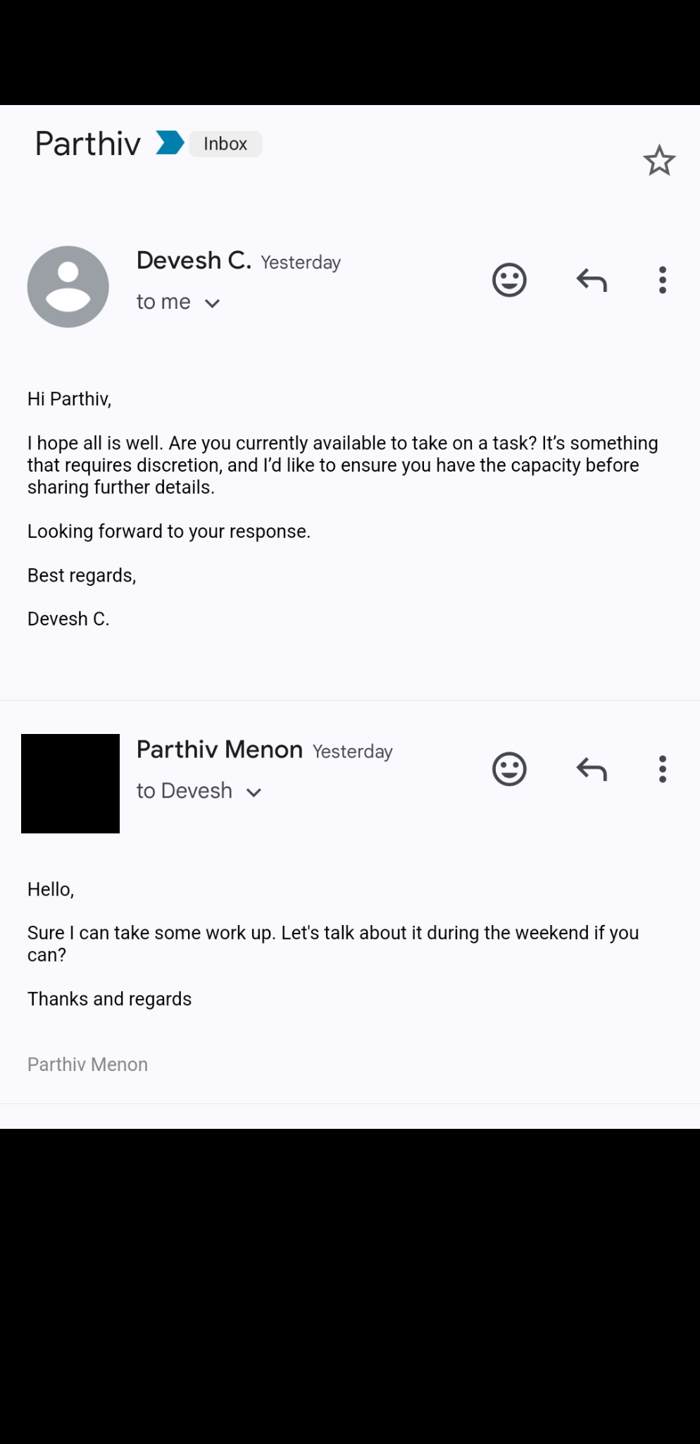 First email received on Fri, 10 Jan 2025 17:22:46 UTC